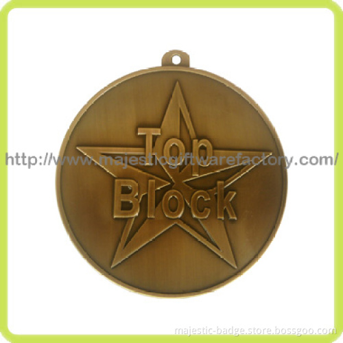Customized Antique Plating Star Medallion